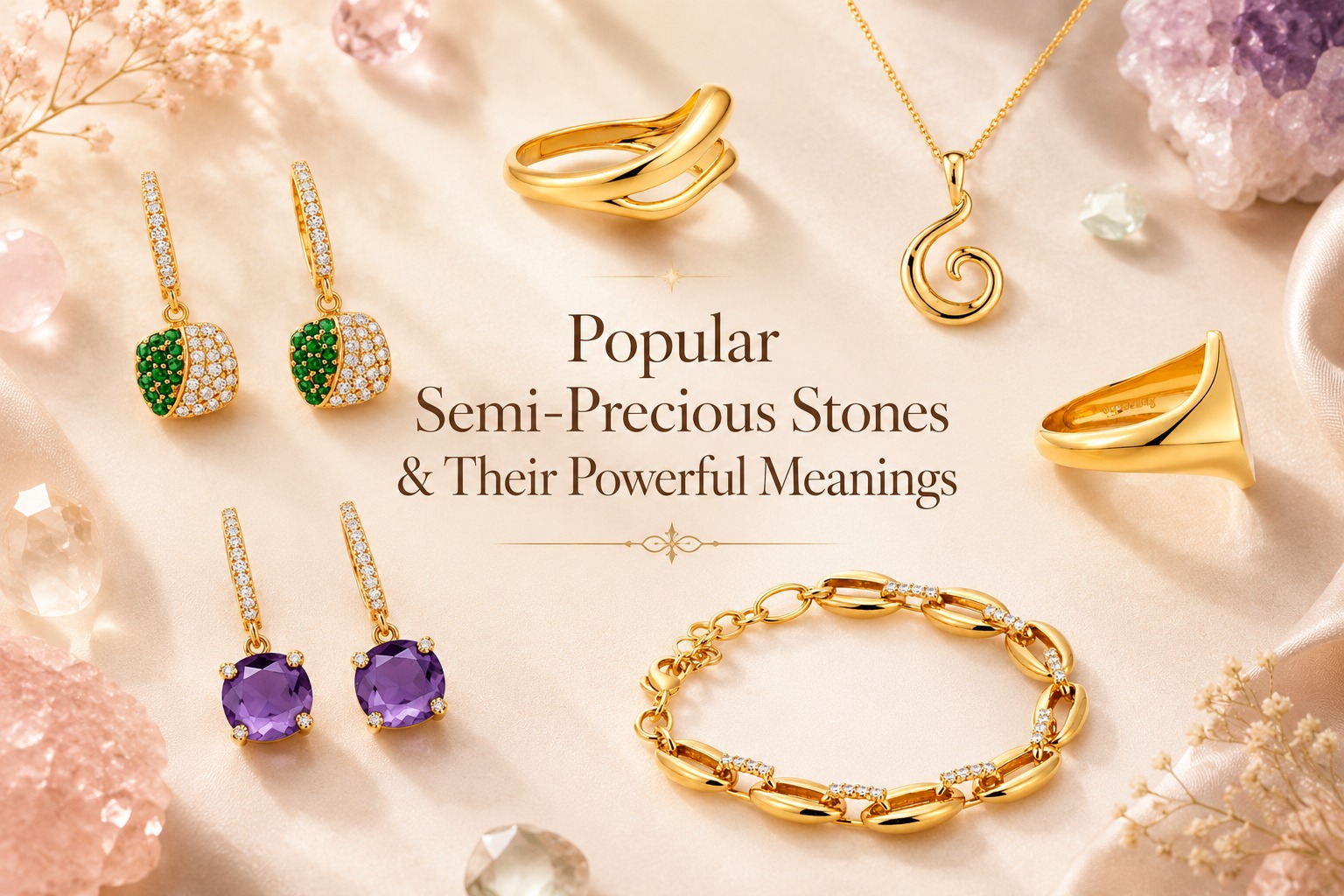 elegant gemstone jewellery for everyday wear